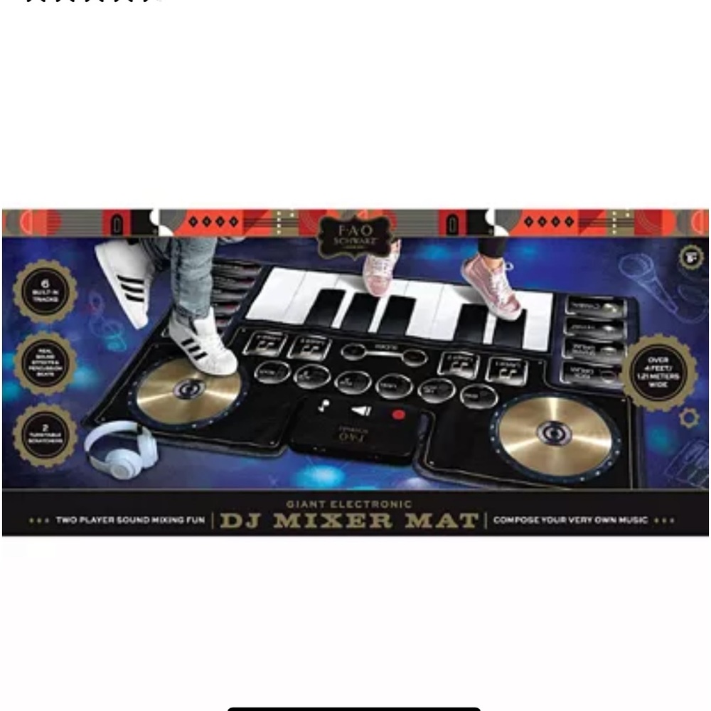 FAO Schwarz Giant Electronic DJ Mixer Mat